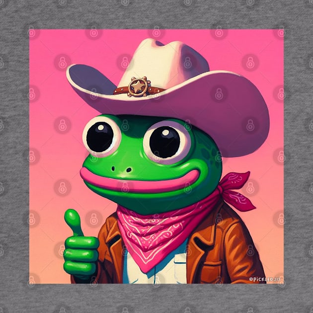 Cowboy Frog by Sketchy